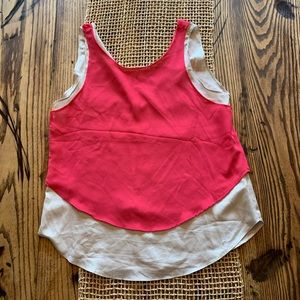 Naked zebra tank top